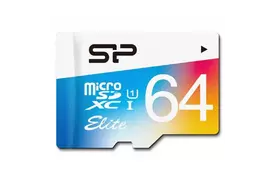 Карта памяти Silicon Power 64GB microSDXC class 10 UHS-I (SP064GBSTXBU1V20) - Фото