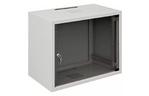 Шкаф ZPAS 19'' 12U 600x400, стекл. дверь, 30kg max, серый