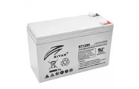 Батарея к ИБП Ritar AGM RT1280, 12V-8Ah (RT1280) - Фото