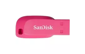 USB флеш накопитель SANDISK 16GB Cruzer Blade Pink USB 2.0 (SDCZ50C-016G-B35PE) - Фото