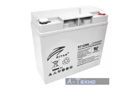 Батарея к ИБП Ritar AGM RT12200, 12V-20Ah (RT12200) - Фото