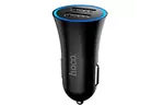 Зарядное устройство HOCO UC204 2*USB, 2.4A, Black (60785)