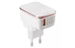 Зарядное устройство LDNIO DL-A1204Q 1*USB, 2.4A, White (55415)