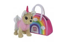 Інтерактивна іграшка Chi Chi Love Чихуахуа единорог с сумочкой 20 см (5893246) - Фото