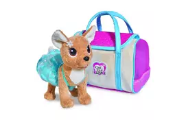 Интерактивная игрушка Chi Chi Love Чихуахуа Фешн Зимний стиль с сумочкой 20 см (5893127) - Фото