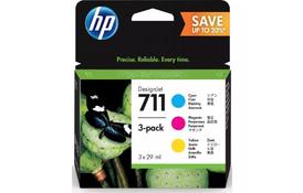 Картридж струйный HP No.711 DesignJet 120/520 CYM, 3*28ml Тройная упаковка (P2V32A) - Фото