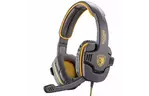 Наушники SADES Gpower Grey/Yellow (SA708-G-Y)