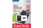 Карта памяти SANDISK 16GB microSDHC class 10 UHS-I A1 Ultra (SDSQUAR-016G-GN6TA)
