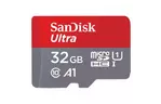 Карта памяти SANDISK 32GB microSDHC class 10 UHS-I A1 Ultra (SDSQUAR-032G-GN6IA)