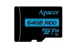 Карта памяти Apacer 128GB microSDHC class 10 UHS-I U1 V10 (AP128GMCSX10U7-R)