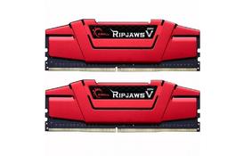 Модуль памяти для компьютера DDR4 16GB (2x8GB) 2400 MHz RipjawsV Red G.Skill (F4-2400C17D-16GVR) - Фото