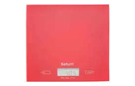 Весы кухонные SATURN ST-KS7810 Red - Фото
