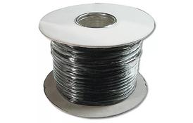 Кабель телефонный DIGITUS плоский 4-х жильный CCA AWG 26, бухта 100m (AK-460700-100-S) - Фото