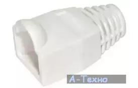 Колпачок коннектора LogicPower RJ-45 100шт (LPCP5WH RJ-45) - Фото
