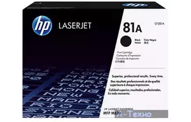 Картридж лазерний HP 81A LJ M604n/dn/M605n/dn/x/M606n/dn/x/M630h/f/dn/z Black (CF281A) - Фото