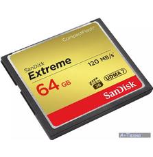 Карта памяти SANDISK CF 64GB Extreme R120/W85 MB/s (SDCFXSB-064G-G46)