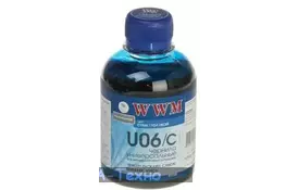 Чернила WWM Universal Canon/HP/Lexmark/Xerox Cyan (U06/C) - Фото