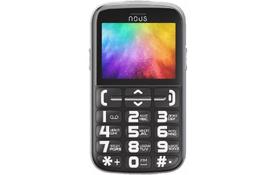 Мобільний телефон NOUS NS 2422 Helper Black Silver - Фото