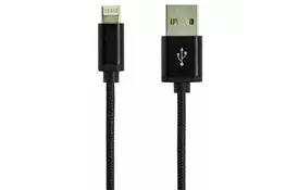 Дата кабель USB 2.0 AM to Lightning + Micro 5P 1.0m Double Side Black Gelius (48759) - Фото