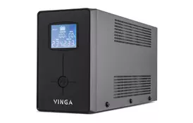 Пристрій безперебійного живлення Vinga LCD 1200VA metal case with USB+RJ11 (VPC-1200MU) - Фото Пристрій безперебійного живлення Vinga LCD 1200VA metal case with USB+RJ11 (VPC-1200MU) - Фото