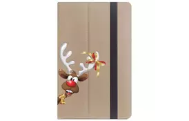 Чехол для планшета Drobak 7" олень с колокольчиком (Beige) (446801) - Фото