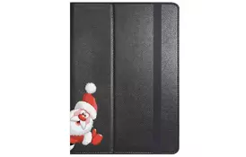 Чохол до планшета Drobak 10"-10.1" Дед Мороз (Black) (446807) - Фото