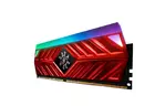 Модуль памяти для компьютера DDR4 8GB 2666 MHz XPG Spectrix D41 Red ADATA (AX4U266638G16-SR41)