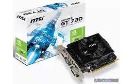 Відеокарта GeForce GT730 2048Mb MSI (N730-2GD3V2) - Фото
