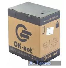 Кабель сетевой OK-Net UTP 500м 2 пары внешний (КПП-ВП (100) 2х2х0,50)