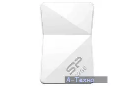USB флеш накопичувач Silicon Power 32Gb Touch T08 White USB 2.0 (SP032GBUF2T08V1W) - Фото