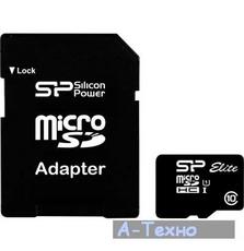 Карта памяти Silicon Power 128Gb microSDXC class 10 (SP128GBSTXBU1V10SP)