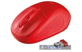 Мышка Trust Primo Wireless Mouse Red (20787) - Фото