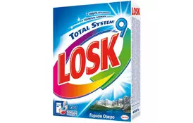 Стиральный порошок Losk Горное Озеро 450 г (9000100240710) - Фото