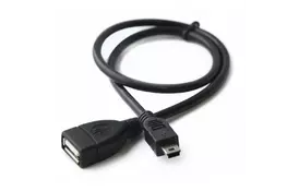 Дата кабель USB 2.0 Mini 5P to AF 0.5m EXTRADIGITAL (DV00DV4068) - Фото