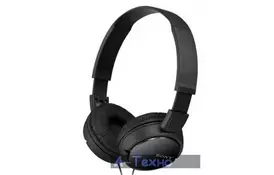 Наушники SONY MDR-ZX110AP Black (MDRZX110APB.CE7) - Фото