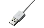 Дата кабель USB 2.0 AM to Lightning 1.0m Cu, 2.1А, White Grand-X (PL01WS)