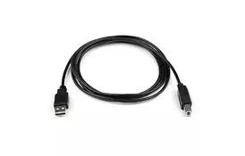 Кабель для принтера USB 2.0 AM/BM 1.8 m Vinga (VCPDCAMBM1.8BK) - Фото