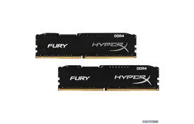 Модуль пам'яті для комп'ютера DDR4 8GB (2x4GB) 2133 MHz Fury Black Kingston (HX421C14FBK2/8) - Фото