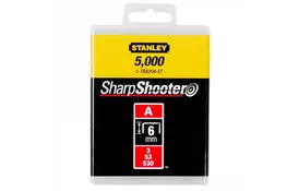 Скоби Stanley Light Duty тип а, 6мм, 1000шт (1-TRA204T) - Фото