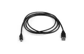Дата кабель USB 2.0 AM to Mini 5P 1.8 m Vinga (VCPDCAMMIM1.8BK) - Фото