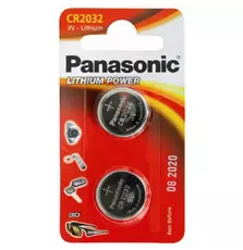 Батарейка PANASONIC CR 2032 Lithium * 1 (CR-2032EL/2B)