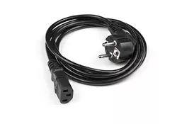 Кабель живлення C13 1.8 m Vinga (VCPPCC131.8BK) - Фото