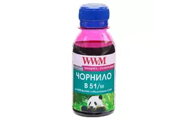 Чернила WWM Brother DCP-T300/T500W/T700W 100г Magenta Water-soluble (B51/M-2) - Фото