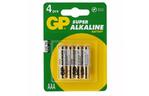 Батарейка GP AAA LR3 Super Alcaline * 4 (GP24A-2UE4 / GP24APCRC-2UE4)