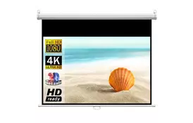 Екран настінний ручний ELECTIO 221х125 см BROM-100169 100