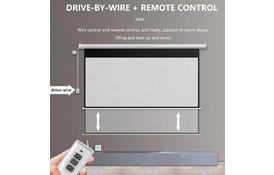 Екран моторизований ELECTIO 443*249 см BROM-200169 200