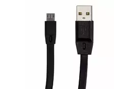 Дата кабель USB 2.0 AM to Micro 5P 1.0m DC-MU-102TF black Greenwave (R0014169) - Фото
