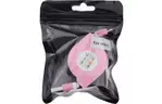 Дата кабель USB 2.0 AM to Micro 5P 1.0m TKX-66 Flat Pink TOTO (F_57475)