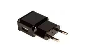Зарядний пристрій Grand-X CH-765UMB (5V/1A + DC cable Micro USB 1m) Black (CH-765UMB) - Фото
