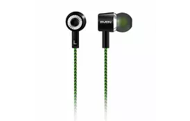 Наушники SVEN E-107 black-green - Фото